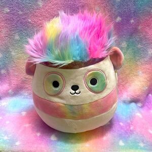 Squishmallows kelly toy Rainbow Panda plush toy